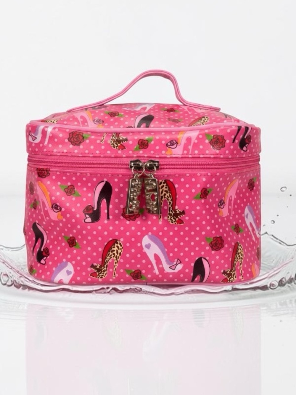 RARE! ACME Miss Fluff Cosmetic Train Case